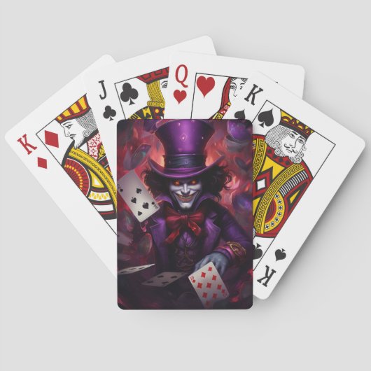 Jeu de Cartes Mystérieux avec le Joker (dos)