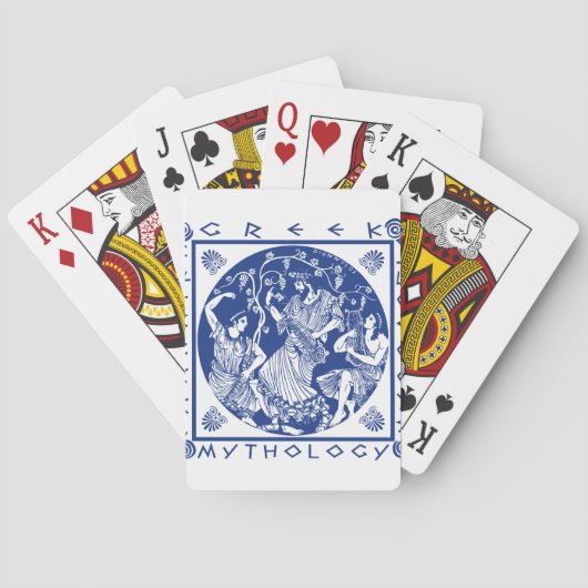 Jeu De Cartes Mythologie grecque - Bleu (dos)