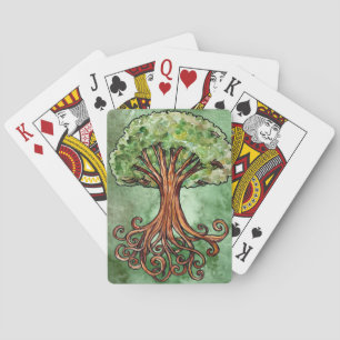 Jeu De Cartes Mythologie norse de l'arbre Yggdrasil
