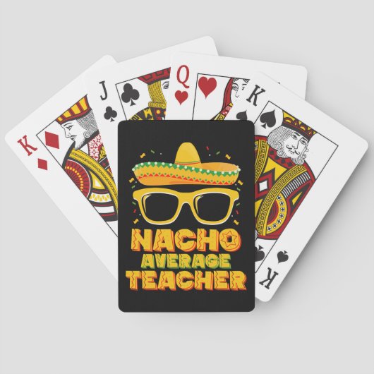 Jeu De Cartes Nacho Moyenne Enseignant Cinco De Mayo Corresponda (dos)