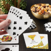 Jeu De Cartes Nacho Santa avec des frites (In Situ)