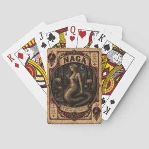 Jeu De Cartes Naga, monstres de cirque vintage