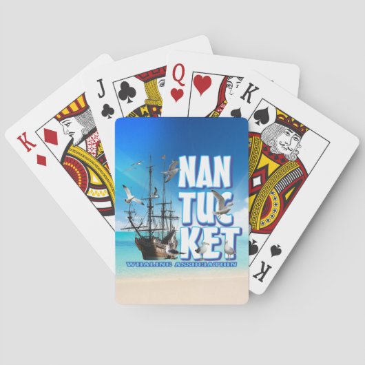 Jeu De Cartes Nantucket Whaling Association (dos)