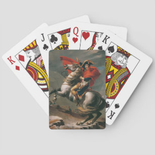 Jeu De Cartes Napoléon à cheval, bataille du col Saint-Bernard