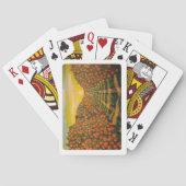 Jeu De Cartes Naranjas de Valencia Peinture d'Alfred Fox (dos)