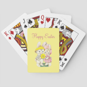 Jeu De Cartes Narcis jaune lapin de Pâques