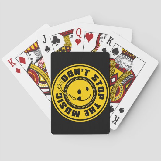 JEU DE CARTES N'ARRÊTE PAS LA MUSIQUE (dos)