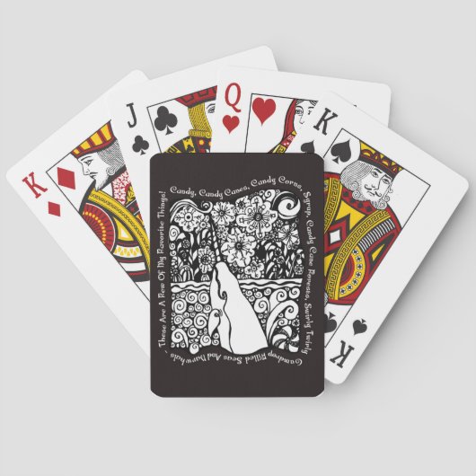 Jeu De Cartes Narwhal playing cards (dos)