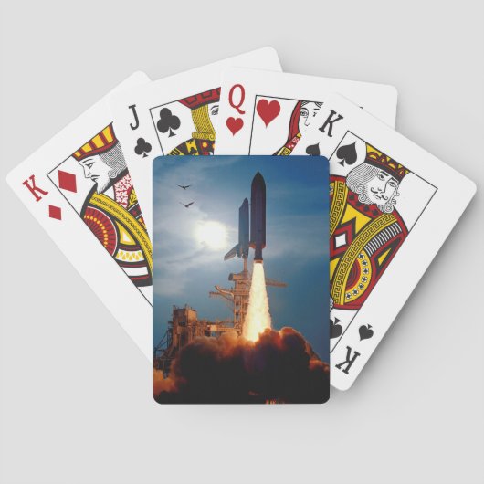 Jeu De Cartes NASA Space Shuttle Discovery Launch STS-64 (dos)