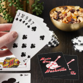 Jeu De Cartes Nashville. Ville de musique (In Situ)