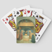 Jeu De Cartes Nativité par Fra Angelico (dos)
