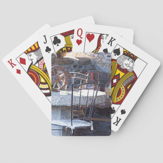 Jeu De Cartes Nature morte de cactus espagnol (dos)