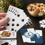 Jeu De Cartes Nautical themed design (In Situ)