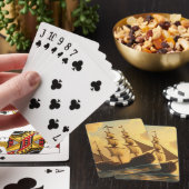 Jeu De Cartes Navire doré (In Situ)