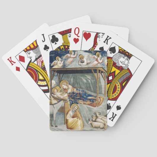 Jeu De Cartes Navitité (Naissance de Jésus-Christ) (par Giotto) (dos)