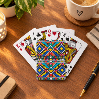 Jeu De Cartes Ndebele africain