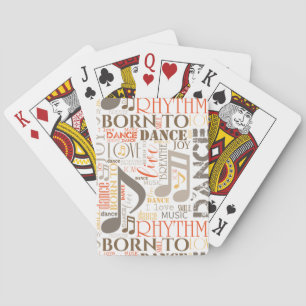 Jeu De Cartes Né à Dance Brown ID277