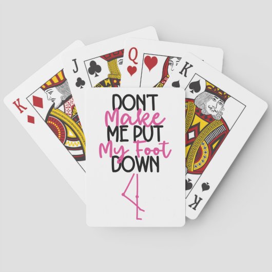 Jeu De Cartes Ne me force pas à sévir - Flamant rose (dos)
