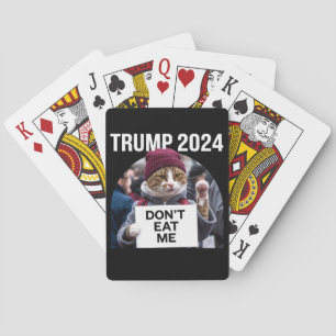 Jeu De Cartes Ne me mangez pas de chats pour Trump 2024