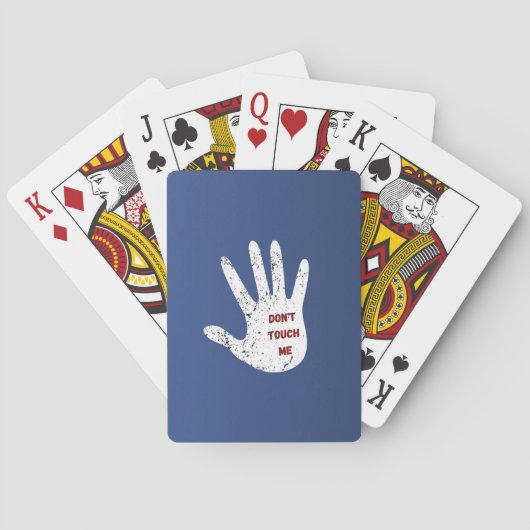 Jeu De Cartes Ne me touchez pas (dos)