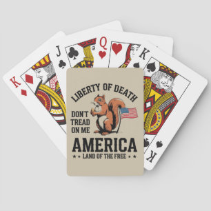 Jeu De Cartes Ne me trompez pas Squirrel Liberty Justice