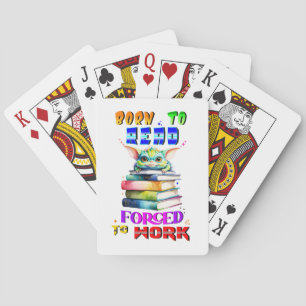 Jeu De Cartes Né Pour Lire Obligé À Travailler
