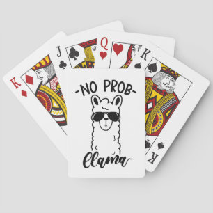 Jeu De Cartes Ne refroidissez aucun lama de Prob