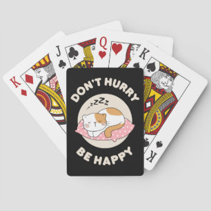 Jeu De Cartes Ne te presse pas, sois heureux