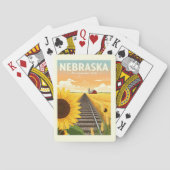Jeu De Cartes Nebraska vintage (dos)