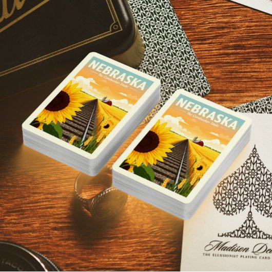 Jeu De Cartes Nebraska vintage