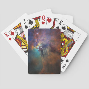 Jeu De Cartes Nebula de lagune (Image spatiale astronomique) (Un