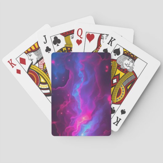 Jeu De Cartes Nebula Design Deck de Cartes - Superbe Cosmic (dos)