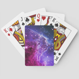 Jeu De Cartes Nebula tête de singe violet Hipster