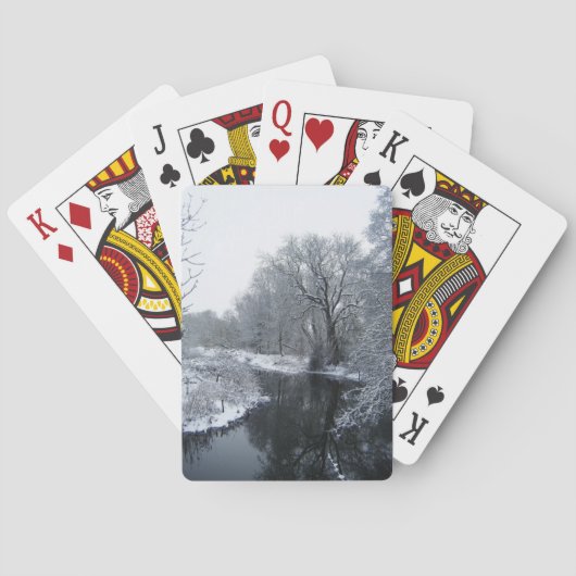 Jeu De Cartes Neige (dos)