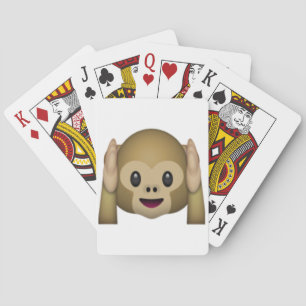 Jeu De Cartes N'entendez aucun singe malin - Emoji