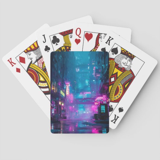 Jeu De Cartes Neon After Midnight (dos)