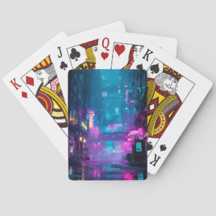 Jeu De Cartes Néon après minuit