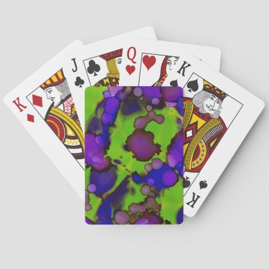 Jeu De Cartes Neon Bloomstorm (dos)