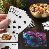 Jeu De Cartes Neon Gorilla (In Situ)