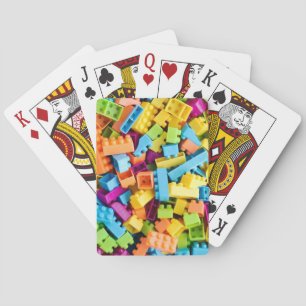 Jeu De Cartes Neon Plastic Building Blocks