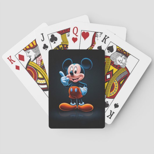 Jeu De Cartes Neon Style Cute Mouse (dos)
