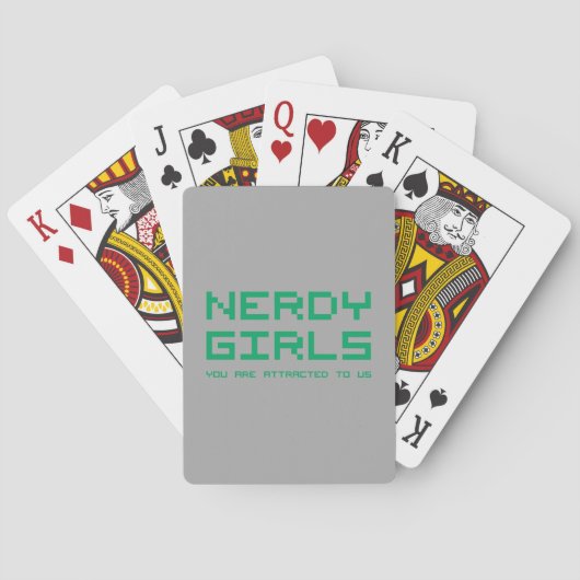 Jeu De Cartes Nerdy Girls (dos)