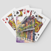 Jeu De Cartes New Orleans Bourbon Street (dos)