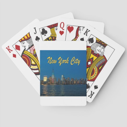 Jeu De Cartes New York (dos)
