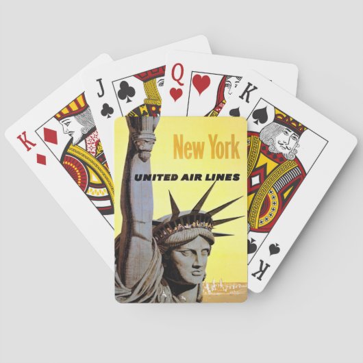 Jeu De Cartes New York City Travel (dos)