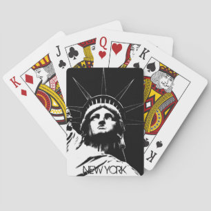 Jeu De Cartes New York Jouer aux cartes Statue des Souvenirs Lib