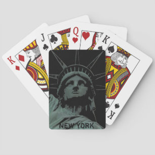 Jeu De Cartes New York Jouer aux cartes Statue des Souvenirs Lib