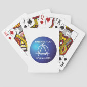 Jeu De Cartes Ni Dieu, Ni Maître Symbole d'anarchie (dos)