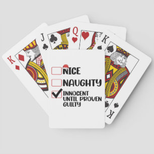 Jeu De Cartes Nice Naughty Innocent Jusqu'À La Culpabilité Prove