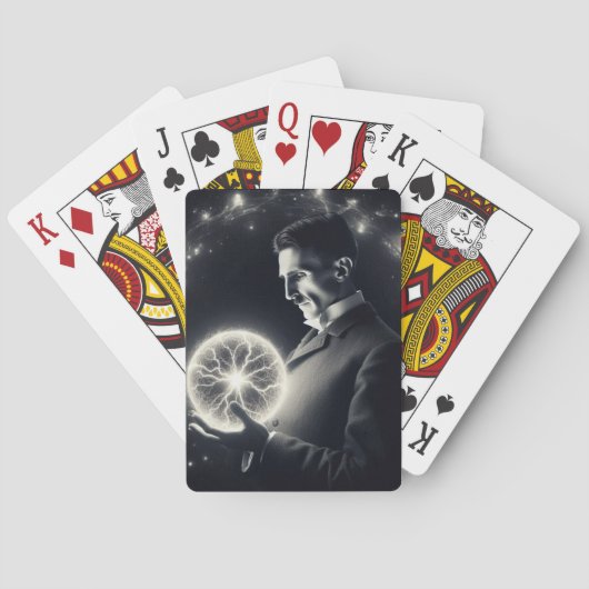 Jeu De Cartes Nicola Tesla (dos)